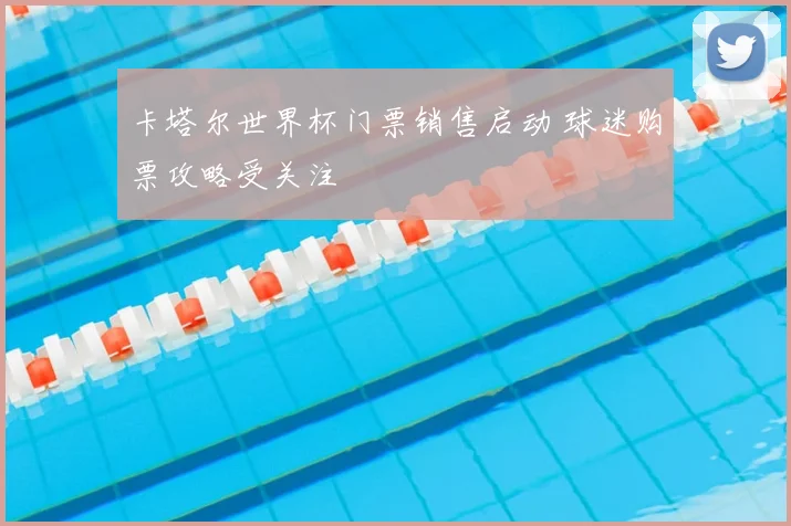 卡塔尔世界杯门票销售启动 球迷购票攻略受关注
