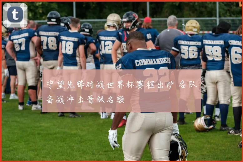 守望先锋对战世界杯赛程出炉 各队备战冲击晋级名额