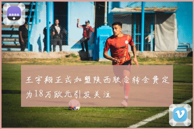 王宇翔正式加盟陕西联合转会费定为18万欧元引发关注