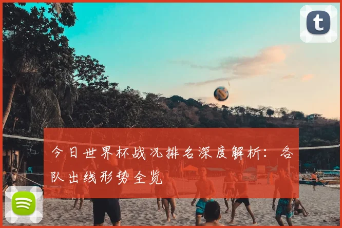 今日世界杯战况排名深度解析:各队出线形势全览